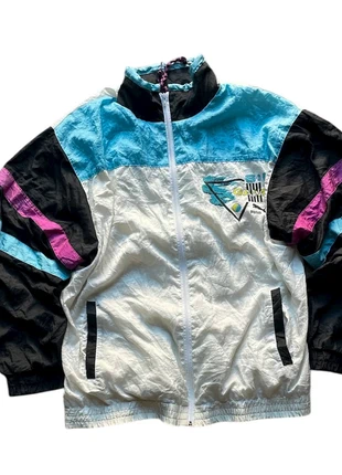 Puma 90s vintage windbreaker – color block retro track jacket, marque: Puma, état: Très bon état, taille: L, 32,00 €, 34,30 € Protection acheteurs incluse
