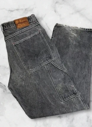 Jean Workwear cargo Carpenter Vintage 100% coton Gris Délavé - Bas Usé - W36- L34, marque: Vintage Dressing, état: Bon état, taille: L, 23,00 €, 24,85 € Protection acheteurs (Pro) incluse