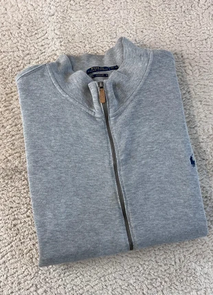 Gilet Zip Ralph Lauren gris - Taille 2XL grand, brand: Ralph Lauren, condition: Good, size: XXL, €40.00, €42.70 includes Buyer Protection Pro