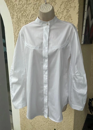 Chemisier Blanc Luisa Cerano, marque: Luisa Cerano, état: Neuf sans étiquette, taille: XL / 42 / 14, 80,00 €, 84,70 € Protection acheteurs incluse