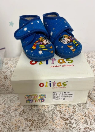 Zapatillas bebé, marca: olitas, estado: Nuevo sin etiquetas, tamaño: 18, 3,00 €, 3,85 € Protección al comprador incluida