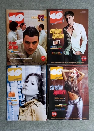 Lote de 4 revistas 40 Principales, état: Très bon état, 17,00 €, 18,55 € Protection acheteurs incluse