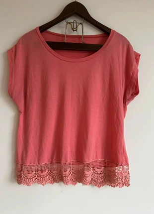 Tee-shirt rose femme - taille XL, condition: Good, size: XL / 42 / 14, €1.00, €1.75 includes Buyer Protection