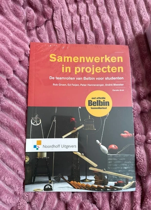 1e druk Samenwerken in projecten de teamrollen van Belbin voor studenten, staat: Nieuw met prijskaartje, € 10,00, € 11,20 inclusief Kopersbescherming