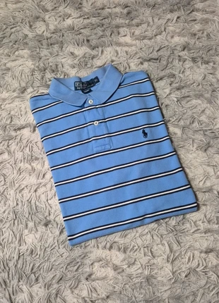 Polo à rayures Ralph Lauren Vintage Bleu Taille M, marca: Ralph Lauren, estado: Muy bueno, tamaño: M, 15,25 €, 16,71 € Protección al comprador incluida
