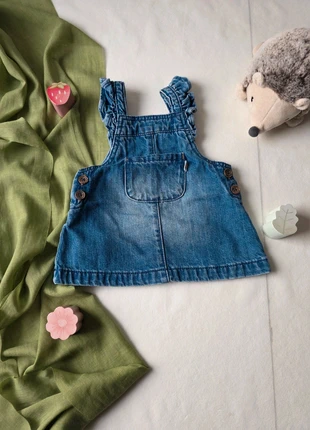 Robe en jean 3 mois Hema, marca: Hema, estado: Bom, tamanho: 3-6 meses / 62 cm, €2.50, €3.33 inclui Proteção do Comprador