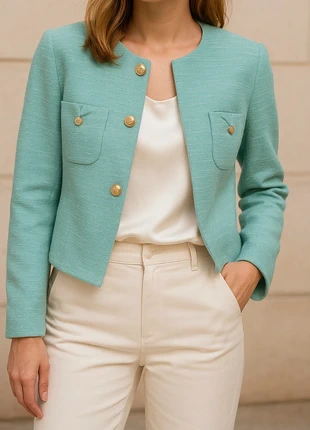 💎 Veste chic KIABI – Taille 38 💎, marke: Kiabi, zustand: Sehr gut, größe: M / 38 / 10, 8,00 €, 9,10 € inklusive Vinted-Käuferschutz