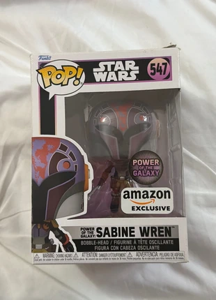 Sabine Wren - Amazon Exclusive Power of Galaxy 547, merk: Funko Pop, staat: Goed, maat: Prematuur, tot 44 cm, € 20,00, € 21,70 inclusief Kopersbescherming