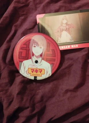 Badge makima a paillettes plus carte, marque: Badge, état: Très bon état, 8,00 €, 9,10 € Protection acheteurs incluse