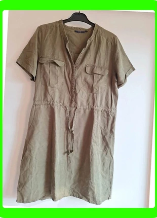 Robe 159 kaki à cordon Kiabi, marque: Kiabi, état: Très bon état, taille: M / 38 / 10, 5,00 €, 5,95 € Protection acheteurs (Pro) incluse