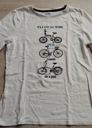 T-shirt manches longues, marca: Kiabi, estado: Bueno, tamaño: 12 años / 152 cm, 1,50 €, 2,28 € Protección al comprador incluida