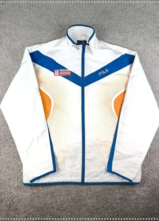 Veste coupe-vent Trackjacket Fila Homme - Taille L - Blanc, brand: FILA, condition: Good, size: L, €15.00, €16.45 includes Buyer Protection Pro