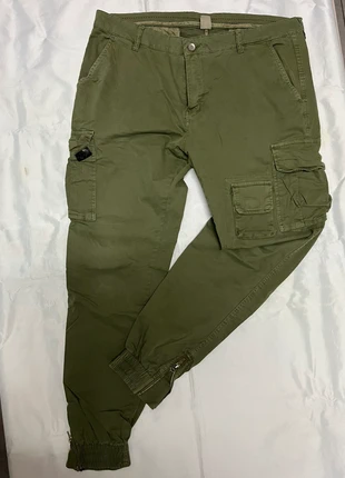 Pantalón cargo verde oliva – Estilo urbano, marque: Cargo, état: Très bon état, taille: L, 4,50 €, 5,43 € Protection acheteurs incluse
