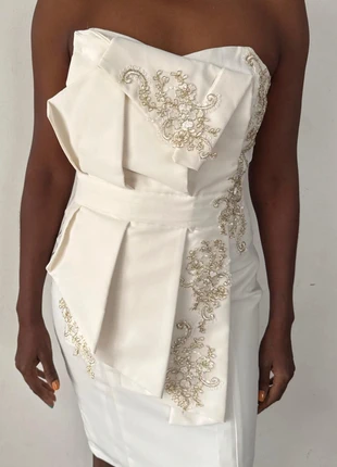 Abito da matrimonio/ da sera, estado: Muito bom, tamanho: M / 38 / 10, €35.00, €37.45 inclui Proteção do Comprador