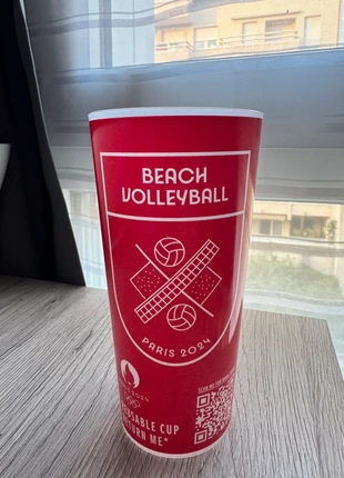 Gobelet Coca-Cola des Jeux de Paris 2024 - Sport Beach Volley - JO - JP, merk: Coca-Cola, staat: Heel goed, € 1,00, € 1,75 inclusief Kopersbescherming