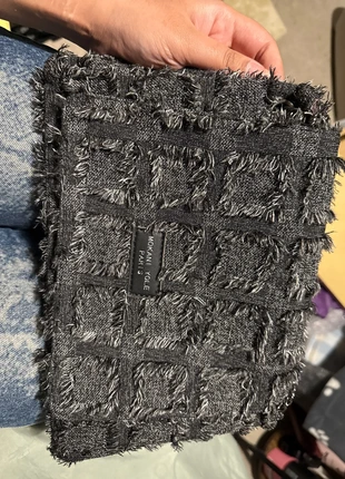 Black Y2K edgy frayed shoulder bag, brand: unknown, condition: Very good, £2.50, £3.33 includes Buyer Protection