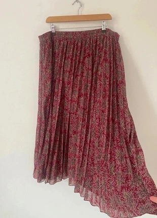 Vintage Laura Ashley Skirt Size 14 Pink Red Midi Pleat Lined Elasticated, brand: Laura Ashley, condition: Very good, size: XL / 14, £25.00, £26.95 includes Buyer Protection Pro