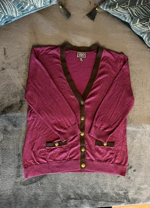 Pull cardigan Chaps bordeaux violet femme taille L, brand: CHAPS, condizioni: Ottime, taglia: L / IT 44 / EU 40, €5.00, €5.95 include la Protezione acquisti