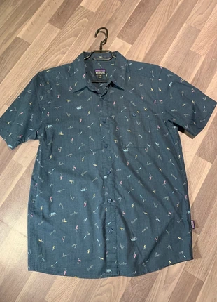 Chemise Patagonia Bleu Marine, brand: Patagonia, condizioni: Nuovo con cartellino, taglia: M, €32.00, €34.30 include la Protezione acquisti