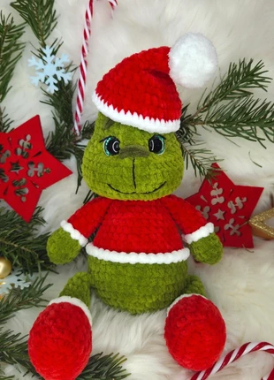 Le Grinch avec un chapeau de Noël, marque: Fait Main, état: Neuf sans étiquette, taille: Taille unique, 26,00 €, 28,00 € Protection acheteurs incluse