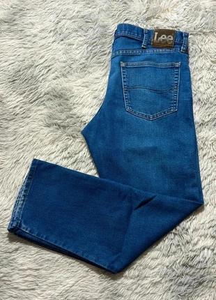 👖 Jean Lee Regular Fit – Bleu Classique, merk: Lee, staat: Heel goed, maat: W36 | FR 46, € 25,00, € 26,95 inclusief Kopersbescherming Pro