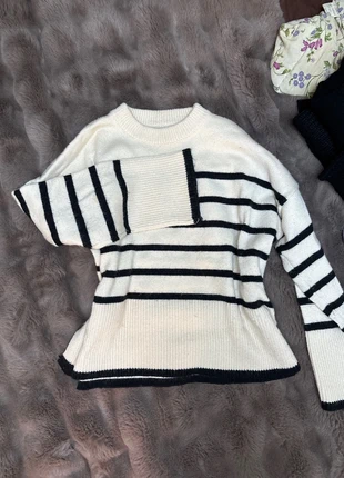 Pull Bershka marinières, marca: Bershka, estado: Muito bom, tamanho: XS / 34 / 6, €8.00, €9.10 inclui Proteção do Comprador