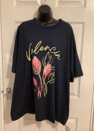 ASOS Navy Valencia T Shirt Sz Large Nwts, brand: ASOS, condition: New with tags, size: L / UK 16-18, £7.50, £8.58 includes Buyer Protection