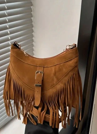 Borsa frange in pelle, marque: Micolab28, état: Neuf avec étiquette, 15,00 €, 16,45 € Protection acheteurs incluse