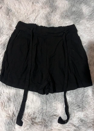 Calções Pretos Soltos Amisu, marca: Amisu, estado: Muy bueno, tamaño: M / 38 / 10, 1,00 €, 1,75 € Protección al comprador incluida