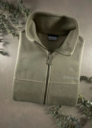 Columbia – Polaire zip intégral beige sable XL – Outdoor, chaud, logo brodé, marca: Columbia, estado: Muito bom, tamanho: XL, €23.90, €25.80 inclui Proteção do Comprador