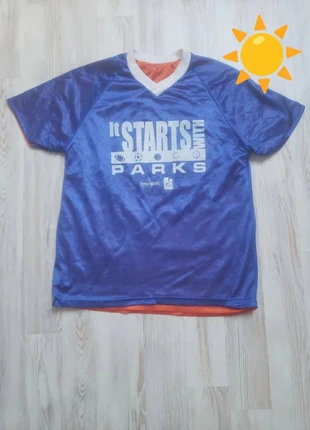 T-shirt de sport américain bleu et orange taille S YBA, marque: YBA, état: Très bon état, taille: S, 5,99 €, 6,99 € Protection acheteurs incluse