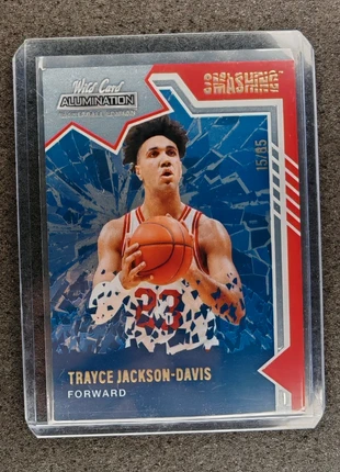 Trayce Jackson-Davis RC 2021 Wild Card Alumination Smashing Blue /85, marque: wild card, état: Neuf sans étiquette, 9,00 €, 10,15 € Protection acheteurs incluse