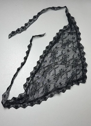 Bandeau noir en dentelle florale, marque: CHROME, état: Très bon état, 12,00 €, 13,30 € Protection acheteurs incluse