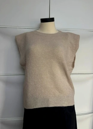 Top sans manches – avec épaulettes – kid mohair et laine, état: Très bon état, taille: M / 38 / 10, 18,00 €, 19,60 € Protection acheteurs incluse