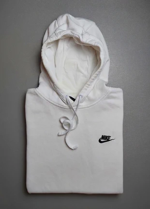 Sweat à capuche Nike blanc logo noir – taille M – Homme ou Adolescents, marque: Nike, état: Bon état, taille: M, 17,00 €, 18,55 € Protection acheteurs incluse