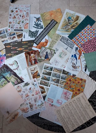 Knutsel papier pakket, merk: IK, staat: Heel goed, € 4,00, € 4,90 inclusief Kopersbescherming