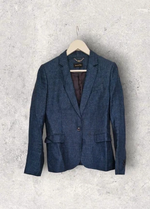 Blazer Massimo Dutti en lin bleu taille 40, marque: Massimo Dutti, état: Très bon état, taille: L / 40 / 12, 25,00 €, 26,95 € Protection acheteurs incluse