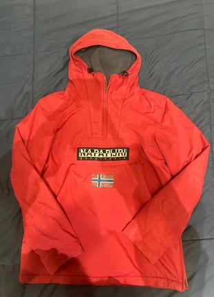 Giubbotto Napapijri Rosso con Cappuccio – Taglia S, marque: Napapijri, état: Bon état, taille: S, 10,00 €, 11,20 € Protection acheteurs incluse