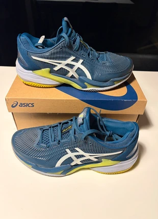 Asics ff3 Novak, merk: Asics, staat: Heel goed, maat: 40.5, € 80,00, € 84,70 inclusief Kopersbescherming
