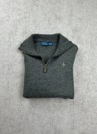 Pull Ralph Lauren 1/4 zip | Taille XS femme | gris foncés logo gris, marque: Ralph Lauren, état: Très bon état, taille: XS, 45,00 €, 47,95 € Protection acheteurs (Pro) incluse
