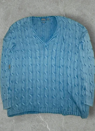 Polo Ralph Lauren Maglione Blu Uomo Taglia S – Scollo a V Intrecciato in Cotone – Originale, brand: Ralph Lauren, condizioni: Nuovo senza cartellino, taglia: S / IT 40 / EU 36, €30.00, €32.20 include la Protezione acquisti