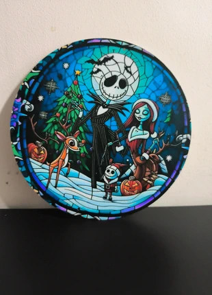 Jack skeleton et Sally merry Christmas plaque décorative murale en aluminium, marque: Disney, état: Très bon état, 4,50 €, 5,43 € Protection acheteurs incluse