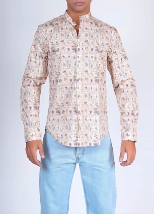 Camicia slim fit uomo comoda cotone, fantasia. Nuovo con cartellino. Sku210. XXL., brand: camicia fantasia, condizioni: Nuovo con cartellino, taglia: XXL, €9.98, €11.18 include la Protezione acquisti