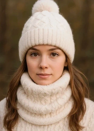 Ensemble Bonnet & Cache-cou doublé femme – Automne/Hiver, brand: Bonnet + cache-cou, condition: Very good, size: M, €15.00, €16.45 includes Buyer Protection