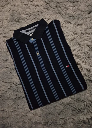 Polo à rayures Tommy Hilfiger Bleu Taille L, brand: Tommy Hilfiger, condition: Very good, size: L, €18.25, €19.86 includes Buyer Protection