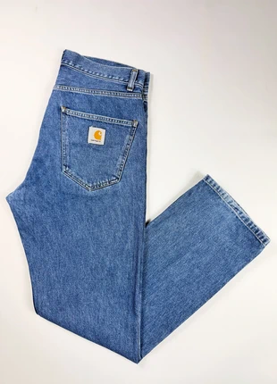 Jean - Carhartt - Nolan Pant (100% Coton) - Bleu Brut - Coupe Large W31/L32 - Très bon état - #267, brand: Carhartt, condition: Very good, size: W31, €55.00, €58.45 includes Buyer Protection