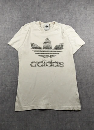 Adidas Trefoil white graphic logo t-shirt men’s size S, marque: adidas, état: Très bon état, taille: S, 12,00 €, 13,30 € Protection acheteurs incluse