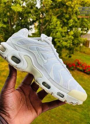 Nike TN Air Max Plus Full White – Pointure 38, marque: Nike, état: Bon état, taille: 38, 24,99 €, 26,94 € Protection acheteurs (Pro) incluse