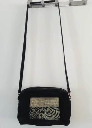 Petit sac à main cuir noir, marke: Crazy Lou, zustand: Neu, 15,00 €, 16,45 € inklusive Vinted-Käuferschutz