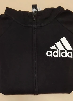 Gilet à capuche zippé adidas, brand: adidas, condition: Very good, size: M, €15.00, €16.45 includes Buyer Protection